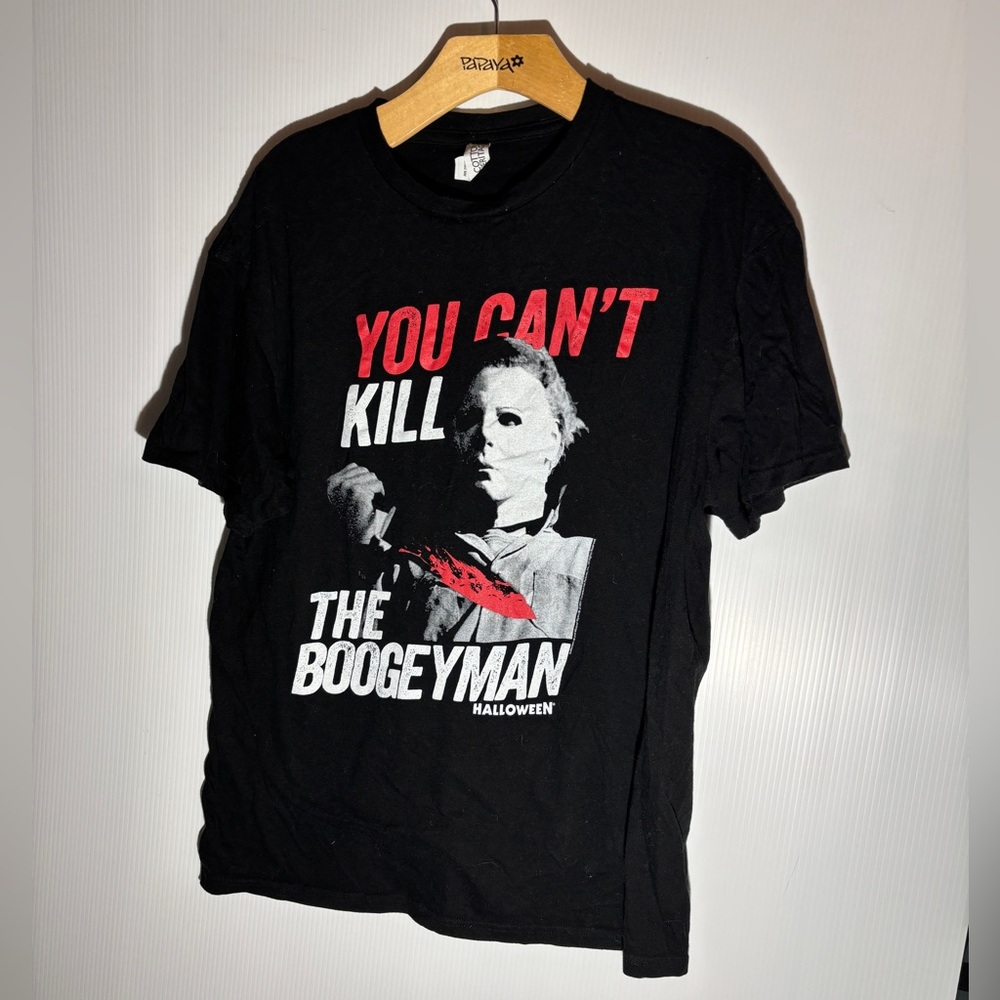Black and Red Short Sleeve Tee